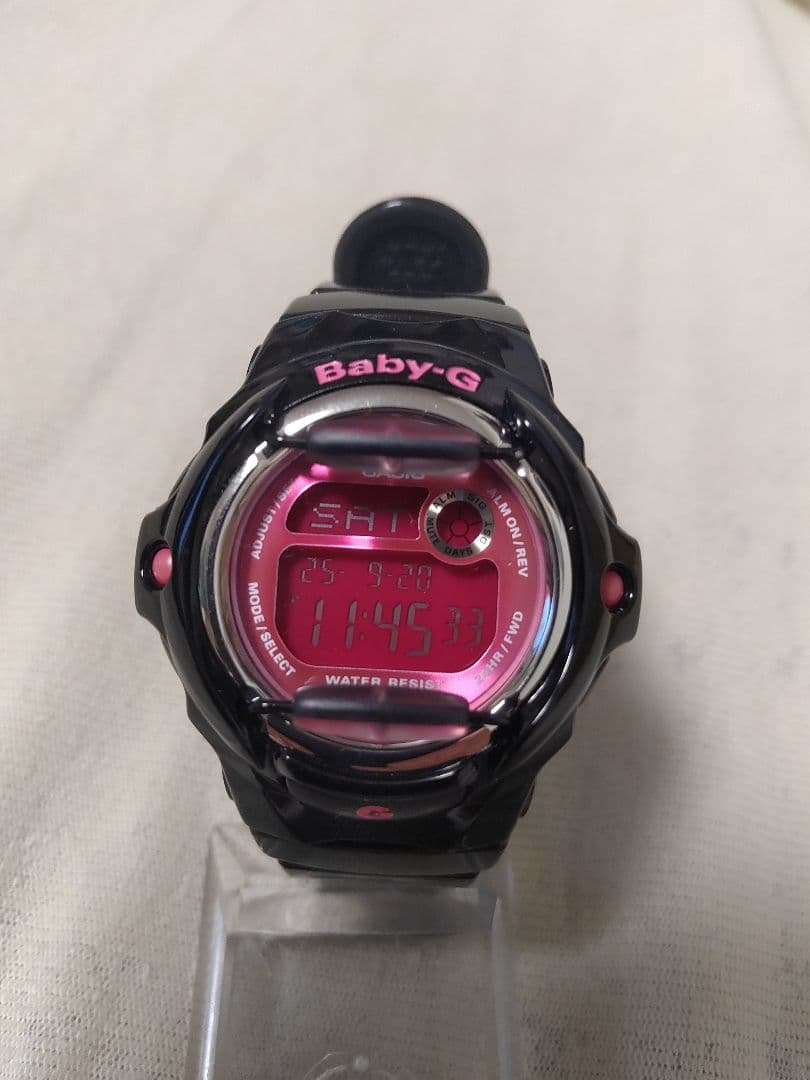 新品未使用 CASIO Baby-G 艶ありブラック BG-169R