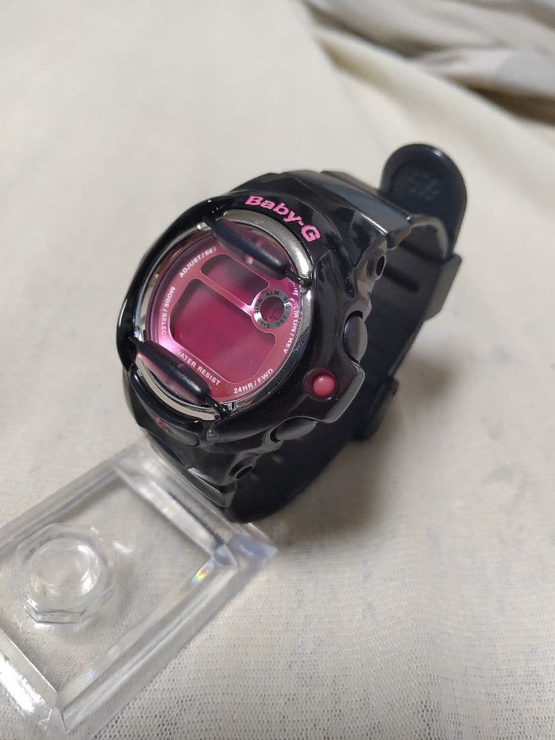 新品未使用 CASIO Baby-G 艶ありブラック BG-169R