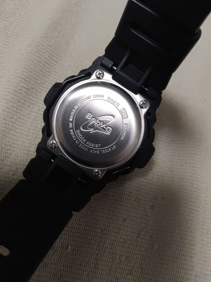 新品未使用 CASIO Baby-G 艶ありブラック BG-169R