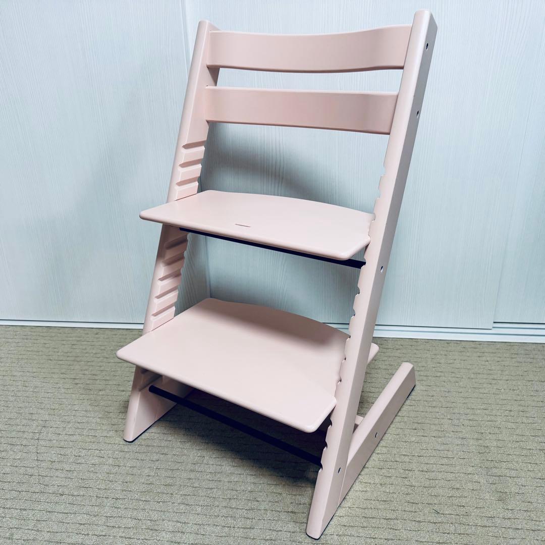 ✨12/16までの限定価格✨ 美品 ストッケ トリップトラップ ピンク S/N6