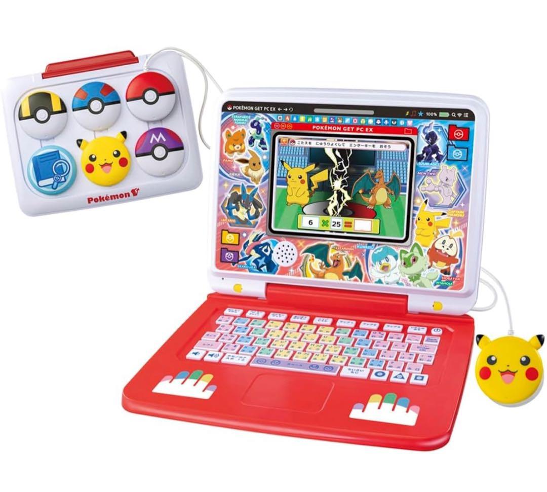 新品⭐️ タカラトミー　ポケモンピカっとアカデミー　ポケモンゲットパソコンEX