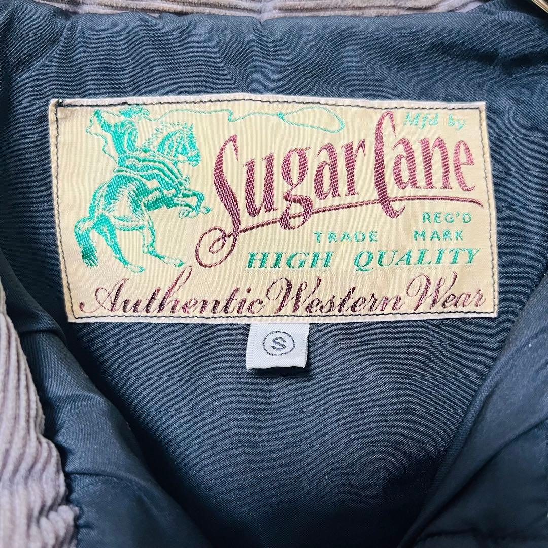 シュガーケーン パディングジャケット S 黒 東洋エンタープライズ 古着