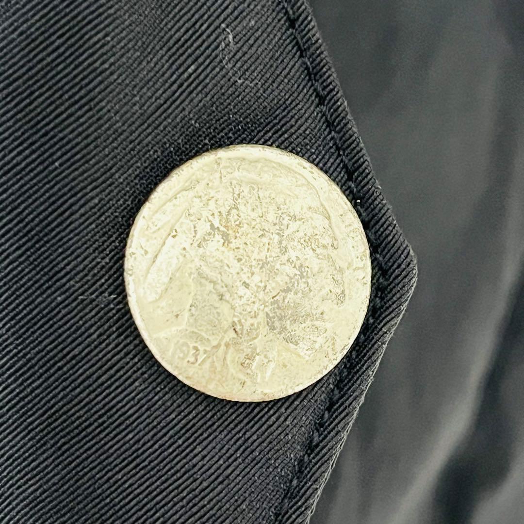 シュガーケーン パディングジャケット S 黒 東洋エンタープライズ 古着