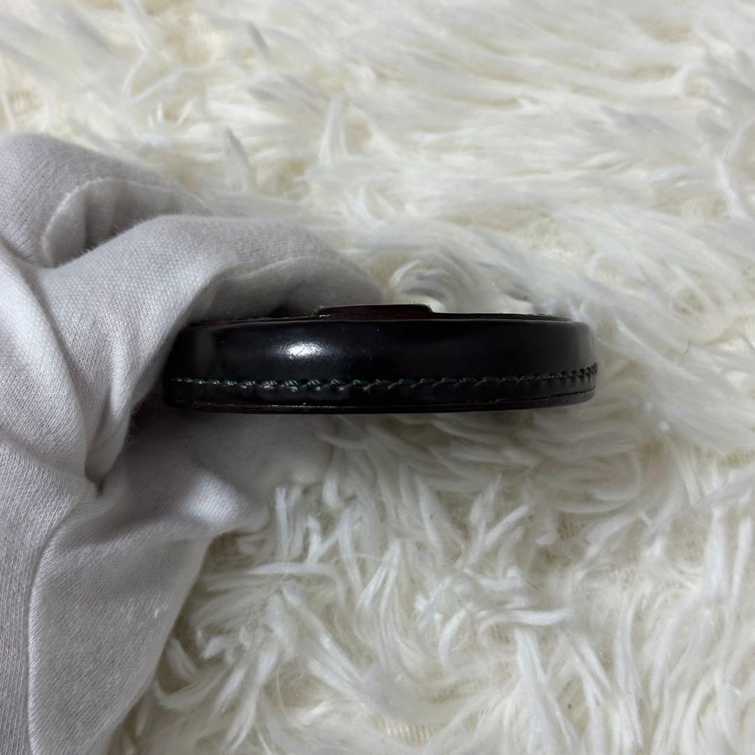 土屋鞄製造所 付属品完備 ケース レザー カーキ