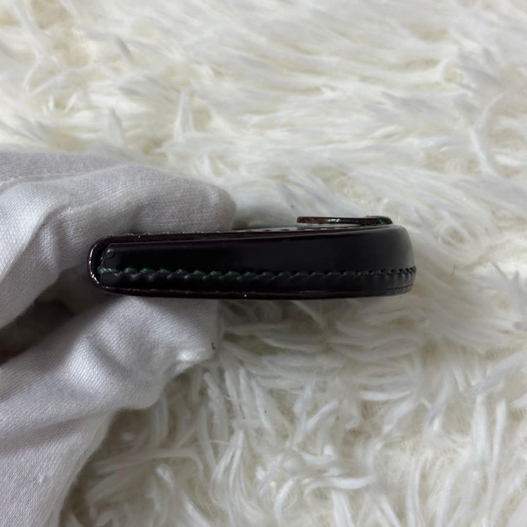 土屋鞄製造所 付属品完備 ケース レザー カーキ