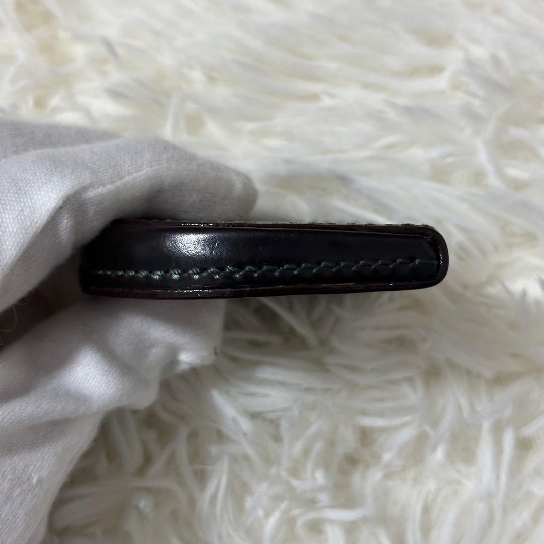 土屋鞄製造所 付属品完備 ケース レザー カーキ