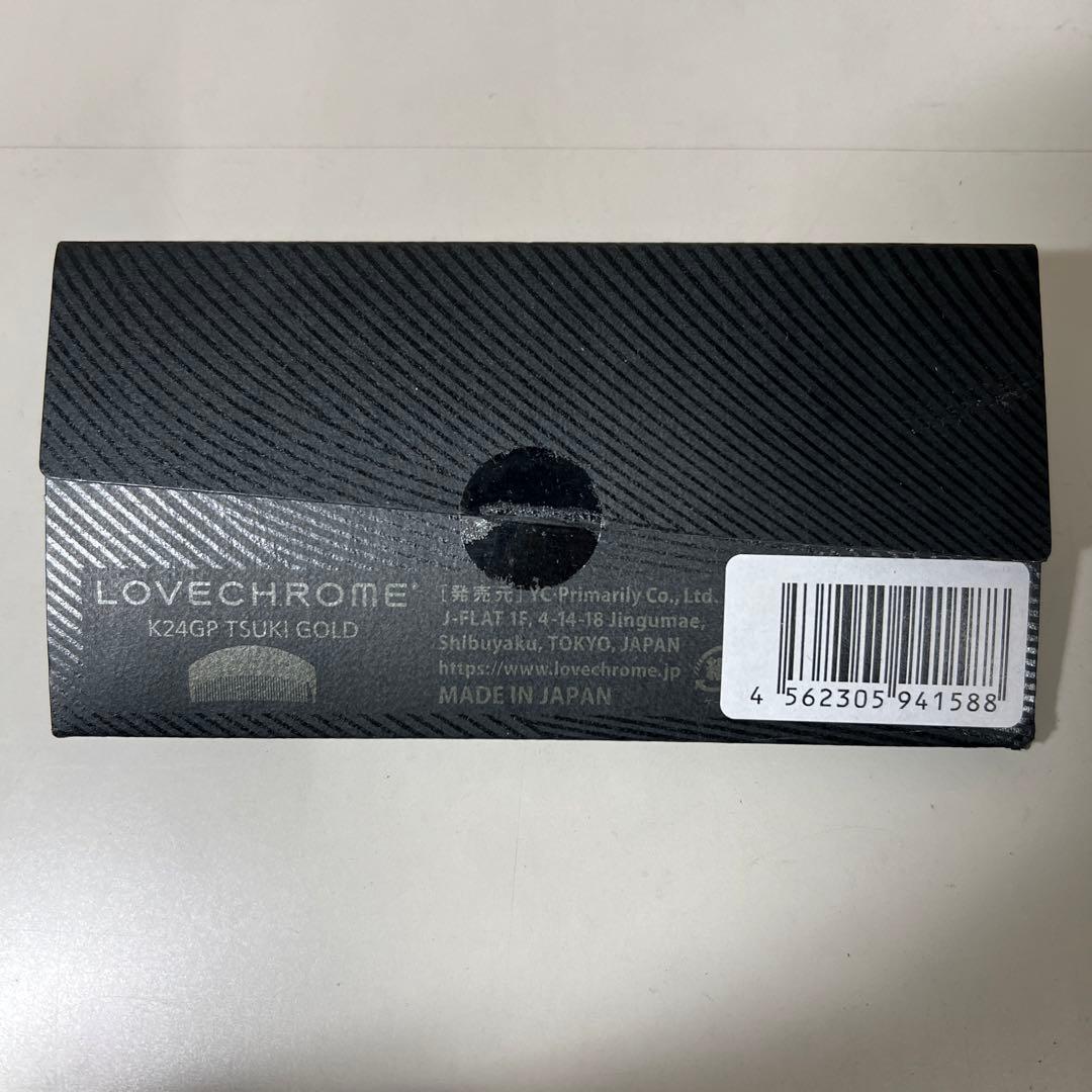 G699 LOVECHROMEラブクロム(R)K24GPツキ ゴールド美髪コーム