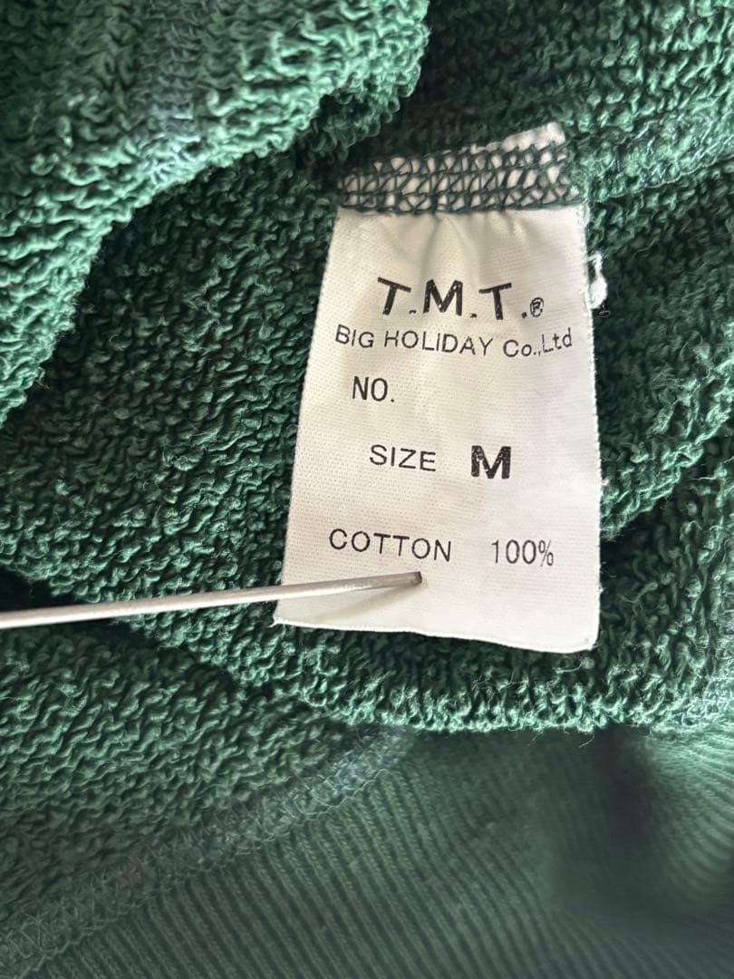 キムタク着用 初期版 TMT BIGHOLIDAY スウェットパーカーMサイズ