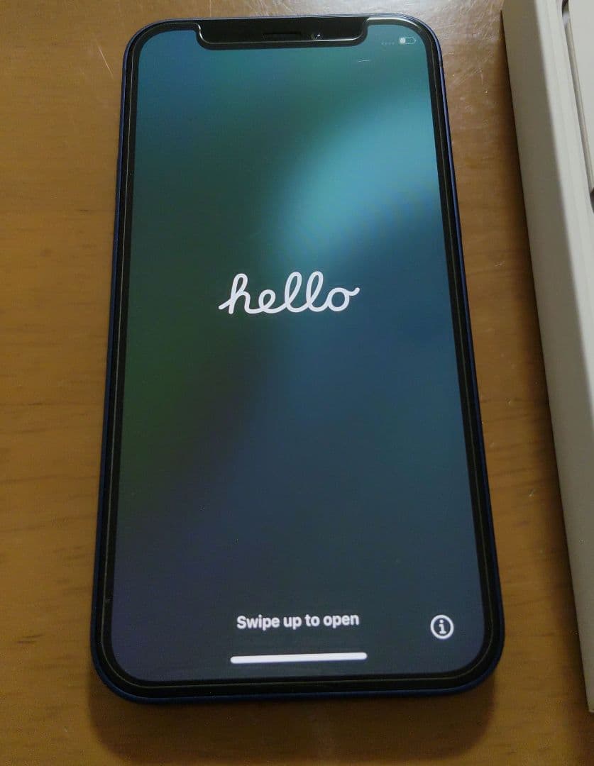 iPhone 12mini 本体 ブルー