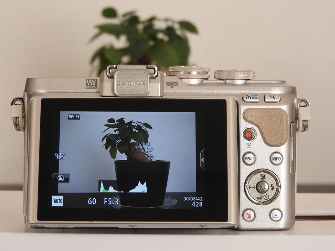 OLYMPUS PEN E-PL8 ダブルズーム ホワイト オリンパスミラーレス