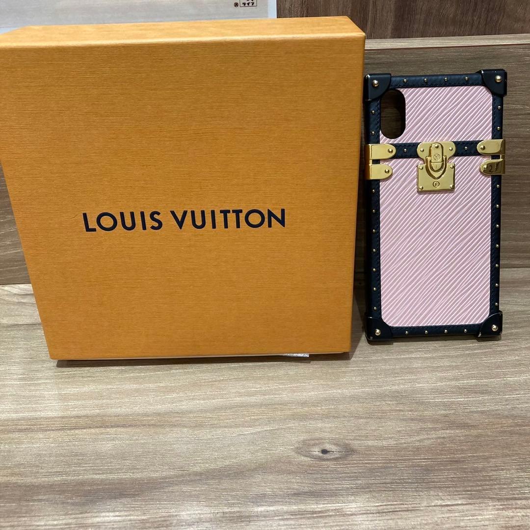 LOUIS VUITTON ルイヴィトン エピ アイトランク iPhoneX 箱