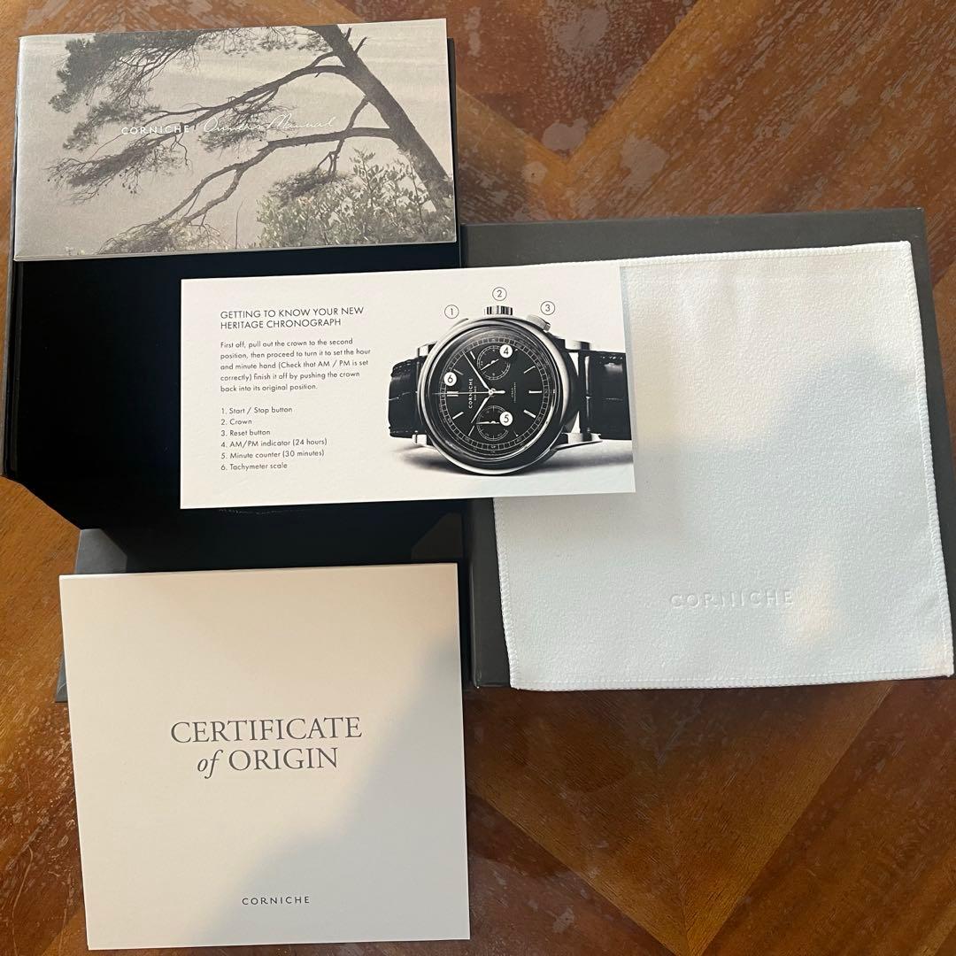 Corniche ヘリテージ　クロノグラフ CRN016A