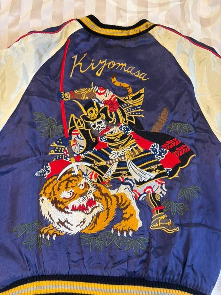 【最高にカッコいい】REPAIR スカジャン 清正の虎退治／リバーシブル仕様