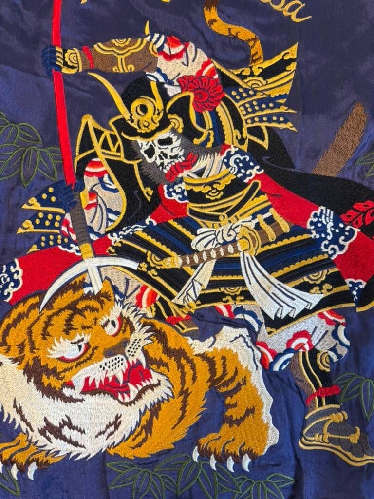 【最高にカッコいい】REPAIR スカジャン 清正の虎退治／リバーシブル仕様