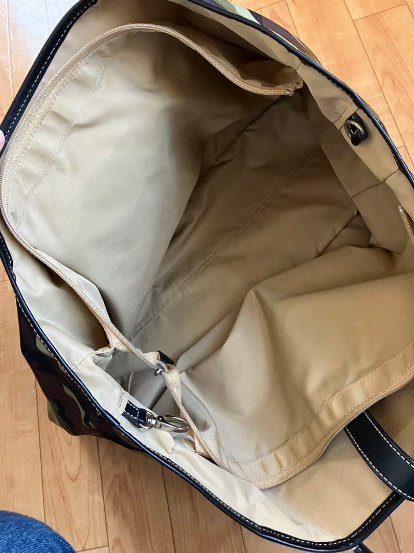 貴重・販売終了間近‼️ LA BAGAGERIEトートバッグ(Lsize)迷彩