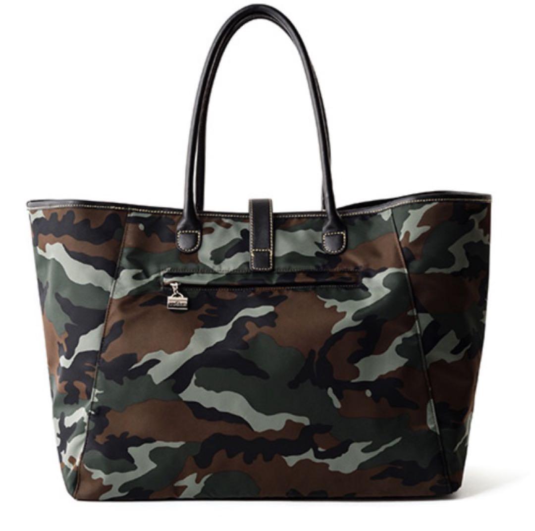 貴重・販売終了間近‼️ LA BAGAGERIEトートバッグ(Lsize)迷彩