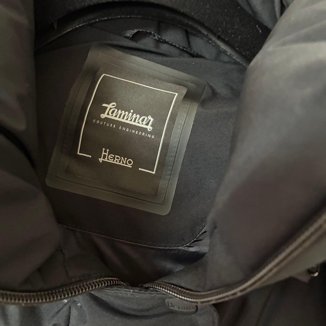 ヘルノ Herno ラミナー PI128DL ダウン ウィンドストッパー　黒