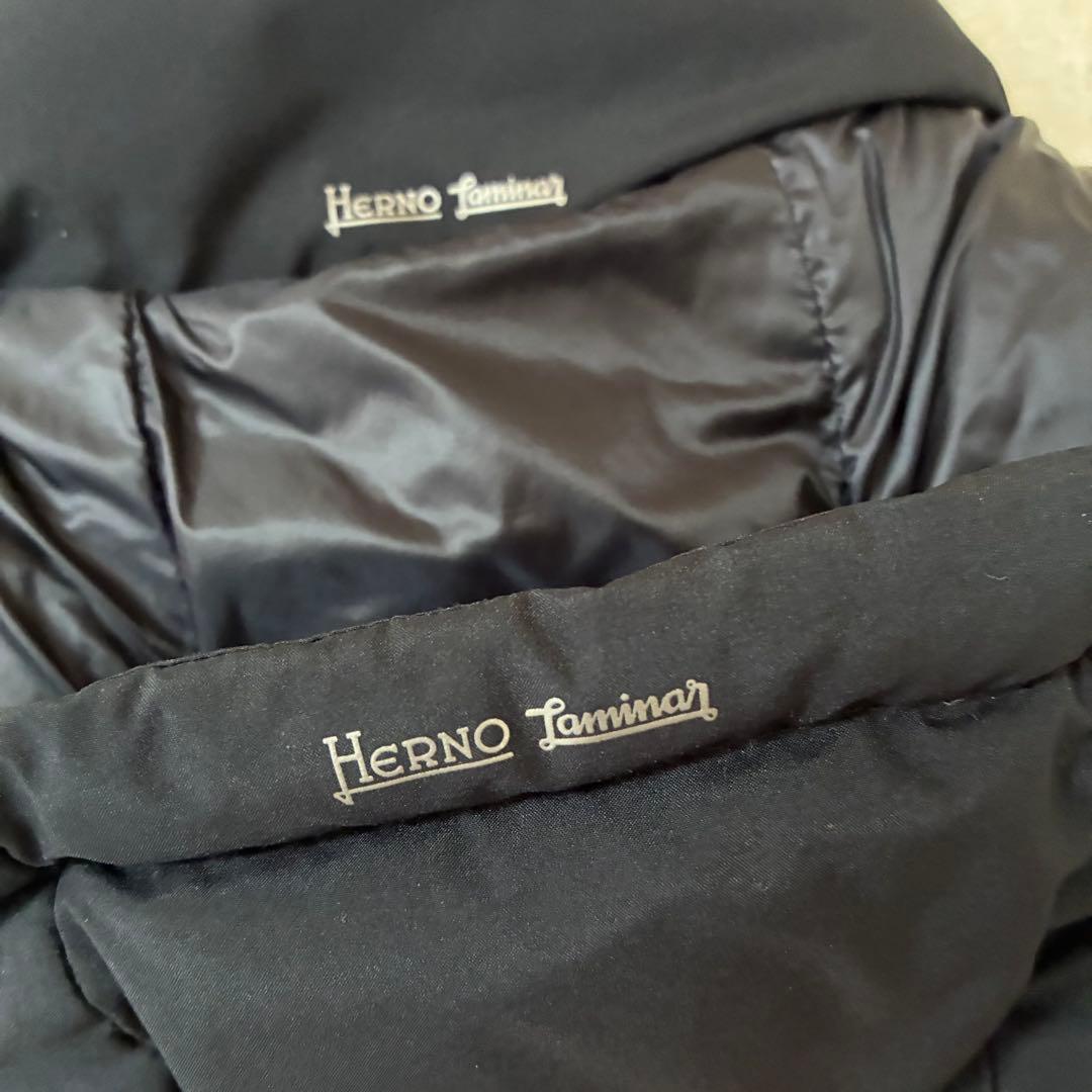 ヘルノ Herno ラミナー PI128DL ダウン ウィンドストッパー　黒