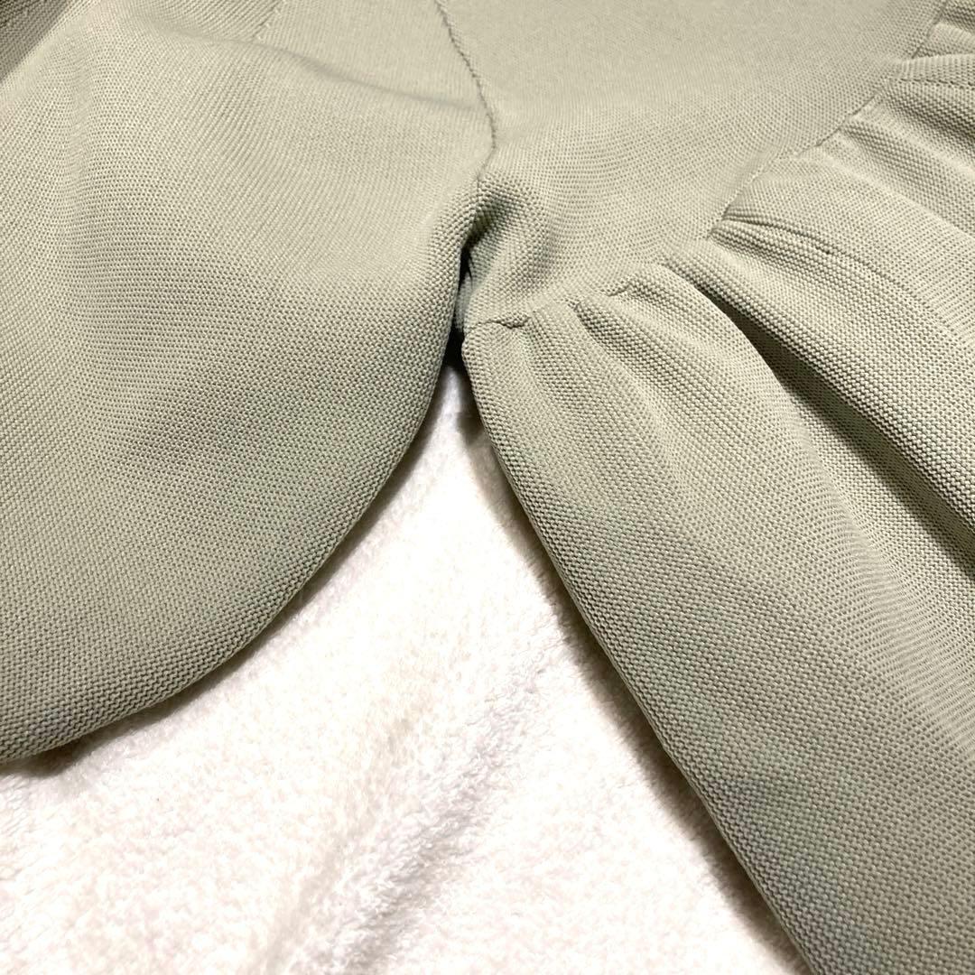 京都限定カラー　CLANE BALLOON SLEEVE GATHER KNIT