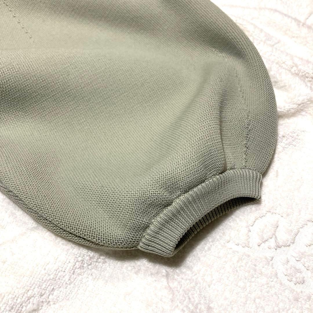 京都限定カラー　CLANE BALLOON SLEEVE GATHER KNIT