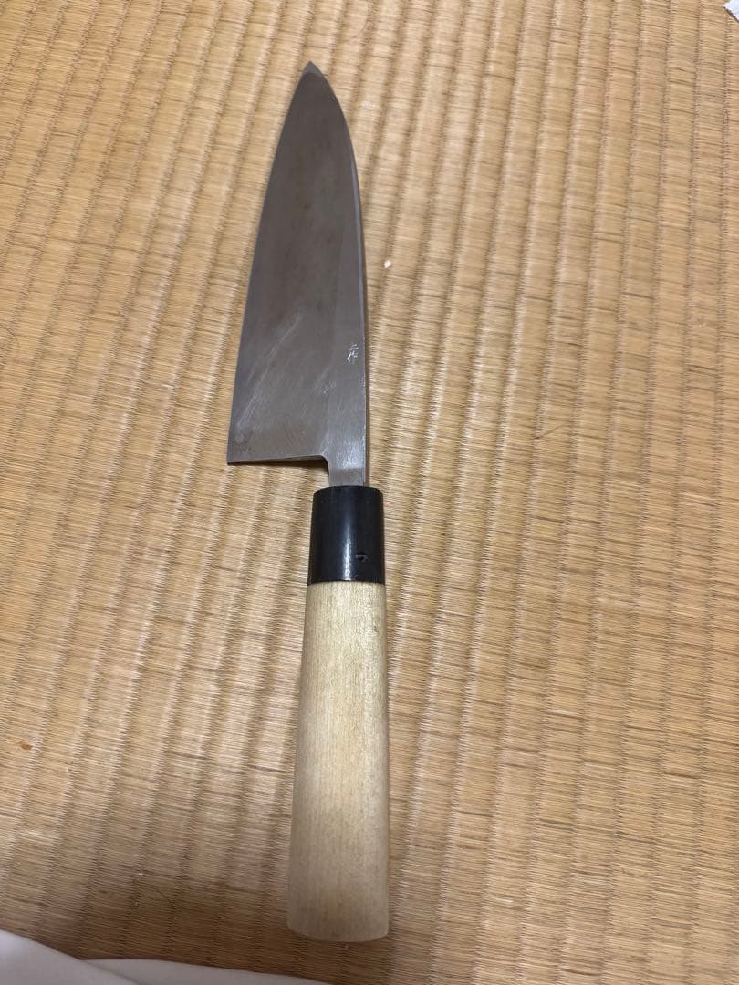 白二】出刃包丁 實光刃物19.5mm