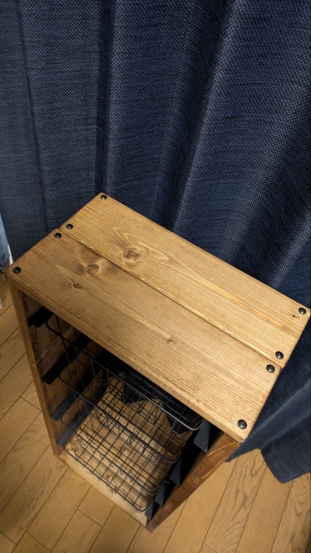 木製ラック 4段 ナチュラルウッド(未使用)