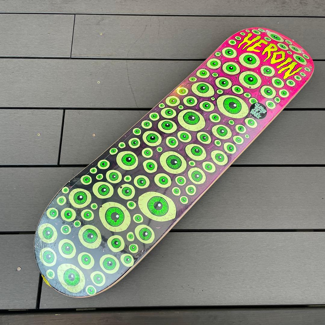 スケートボード Heroin Toxic Fade Eyes Deck 8.5''
