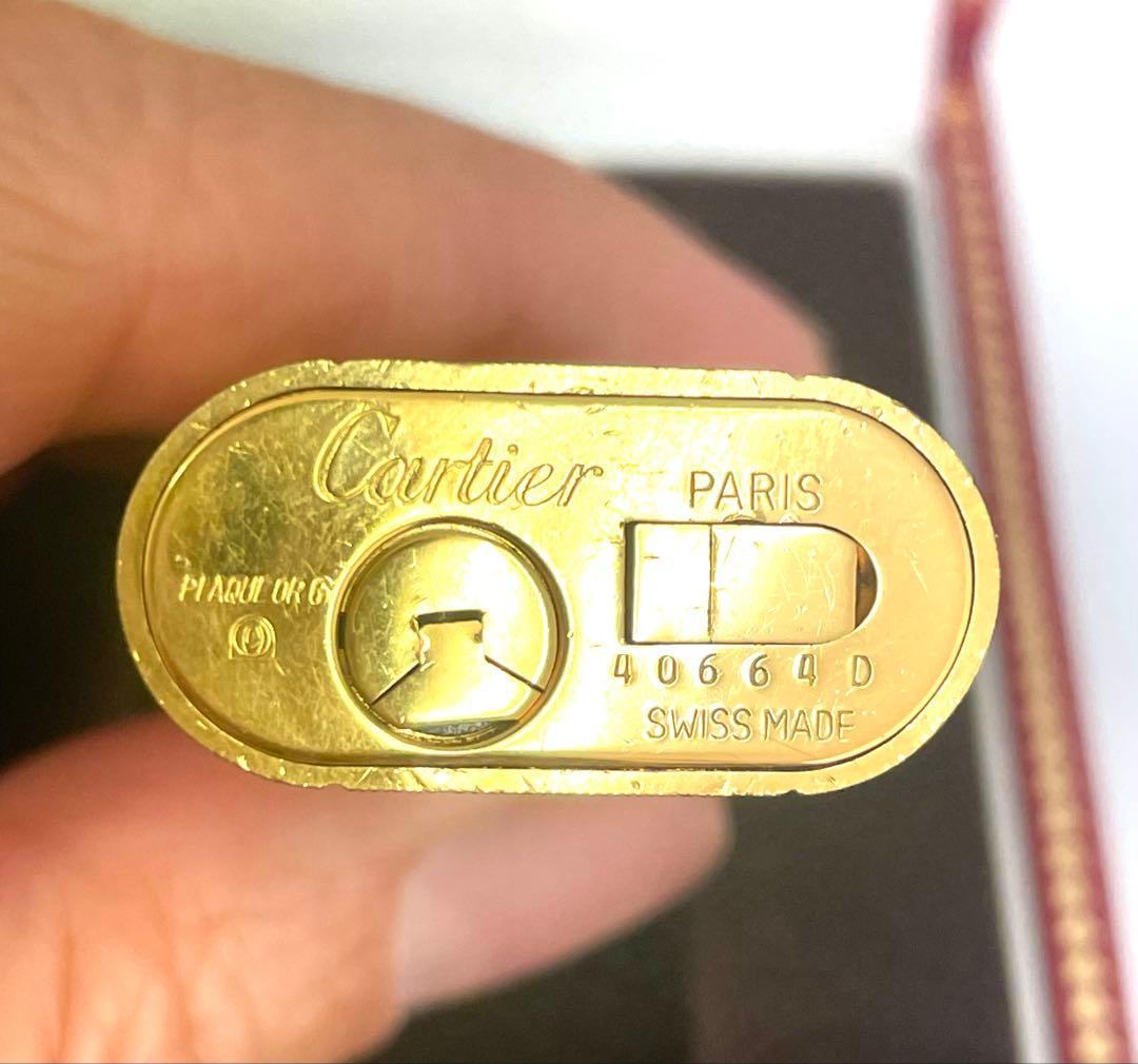 カルティエ ライター　ゴールド　メンズ