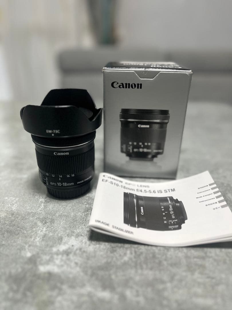 Canon 広角レンズ EF-S 10-18mm F4.5-5.6 IS STM