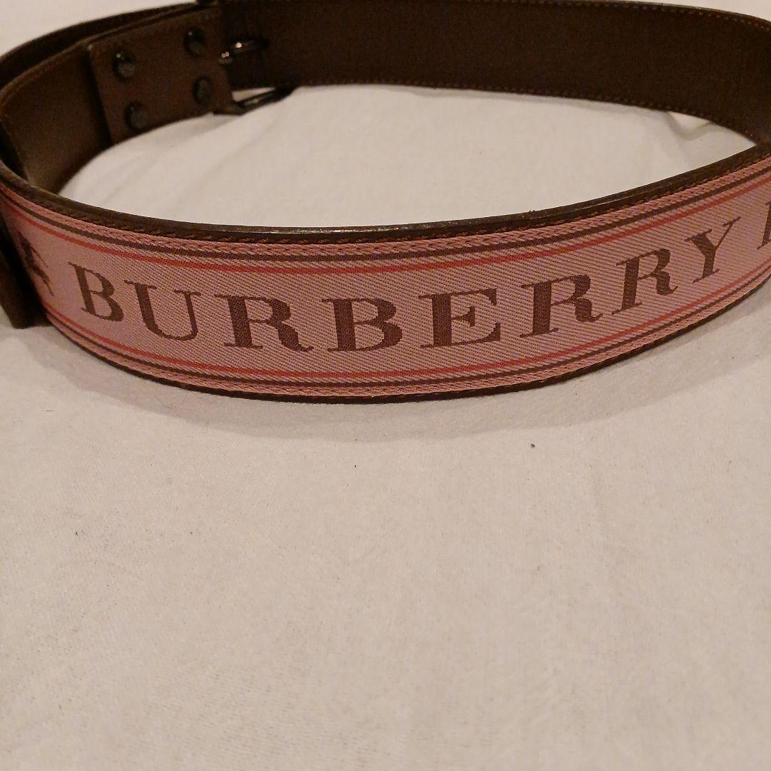 BURBERRY　BLUE LABEL　ベルト　ピンク