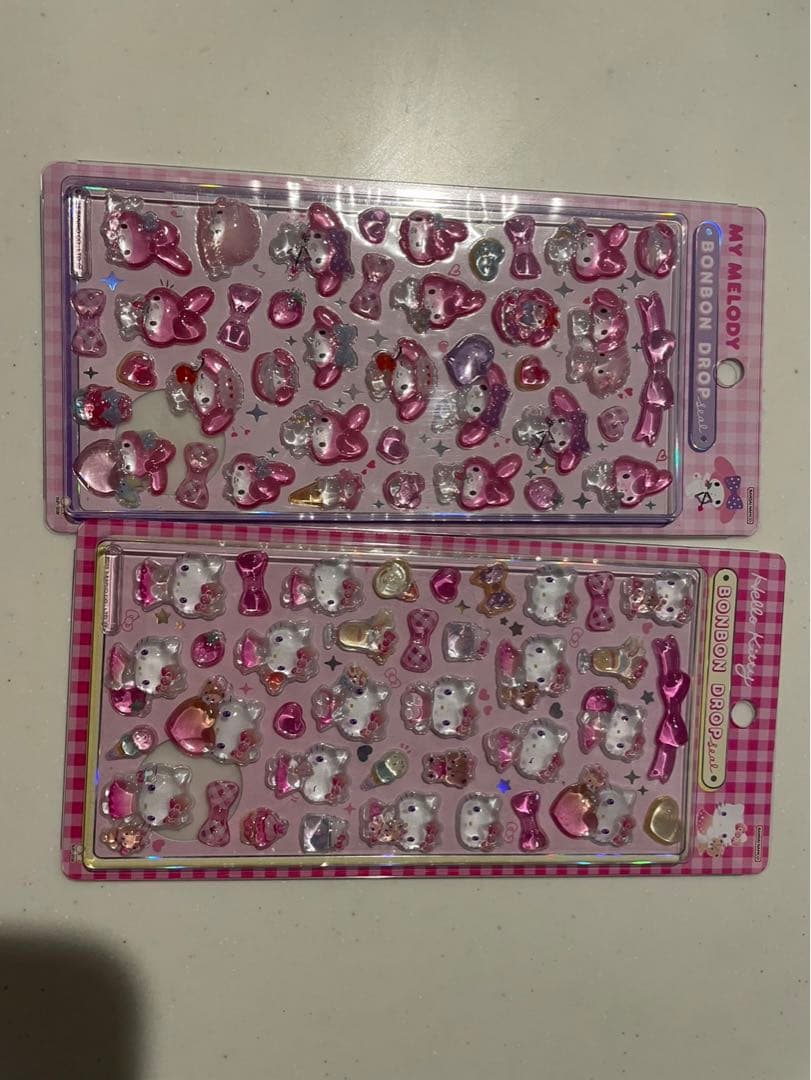 【本日発送】本日限りサンリオ第2弾ボンボンドロップシールセット 5マイセット