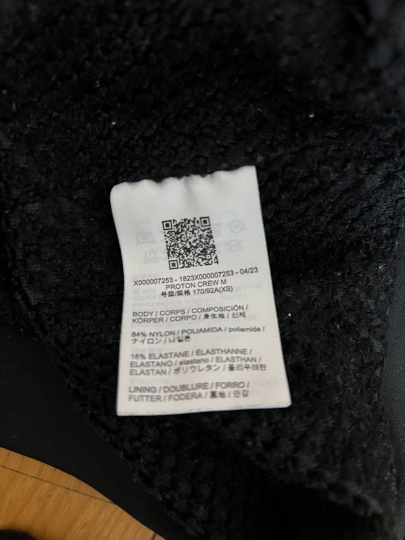 トップス ARC'TERYX Proton Crew Black XS