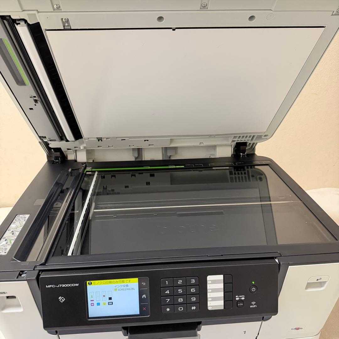動作確認済brother MFC-J7300CDW プリンター本体A3印刷可能