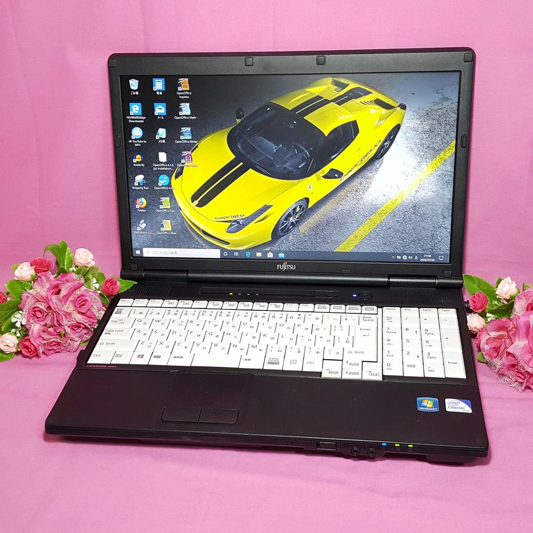 ✿✿Win10✿✿メモリ4G♢テンキ♢スマホ管理♢Office♢便利ソフト多数