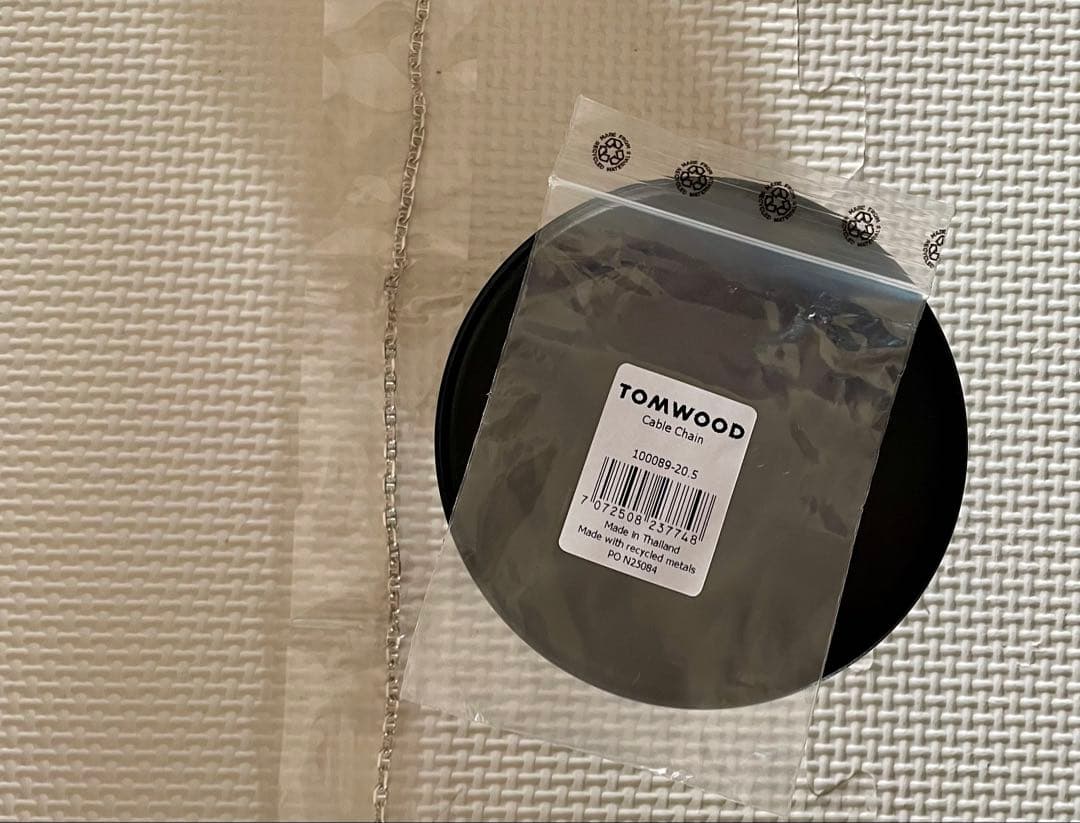 新品未使用！TOMWOOD Cable Chain 20.５インチ ※即日発送可