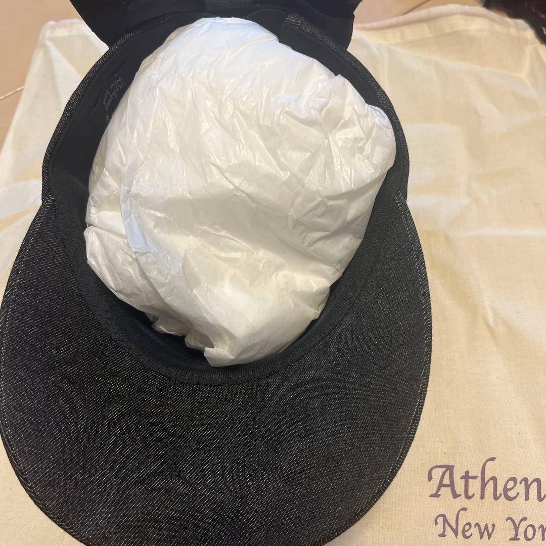 アシーナニューヨーク ベッキー キャップ ブラック