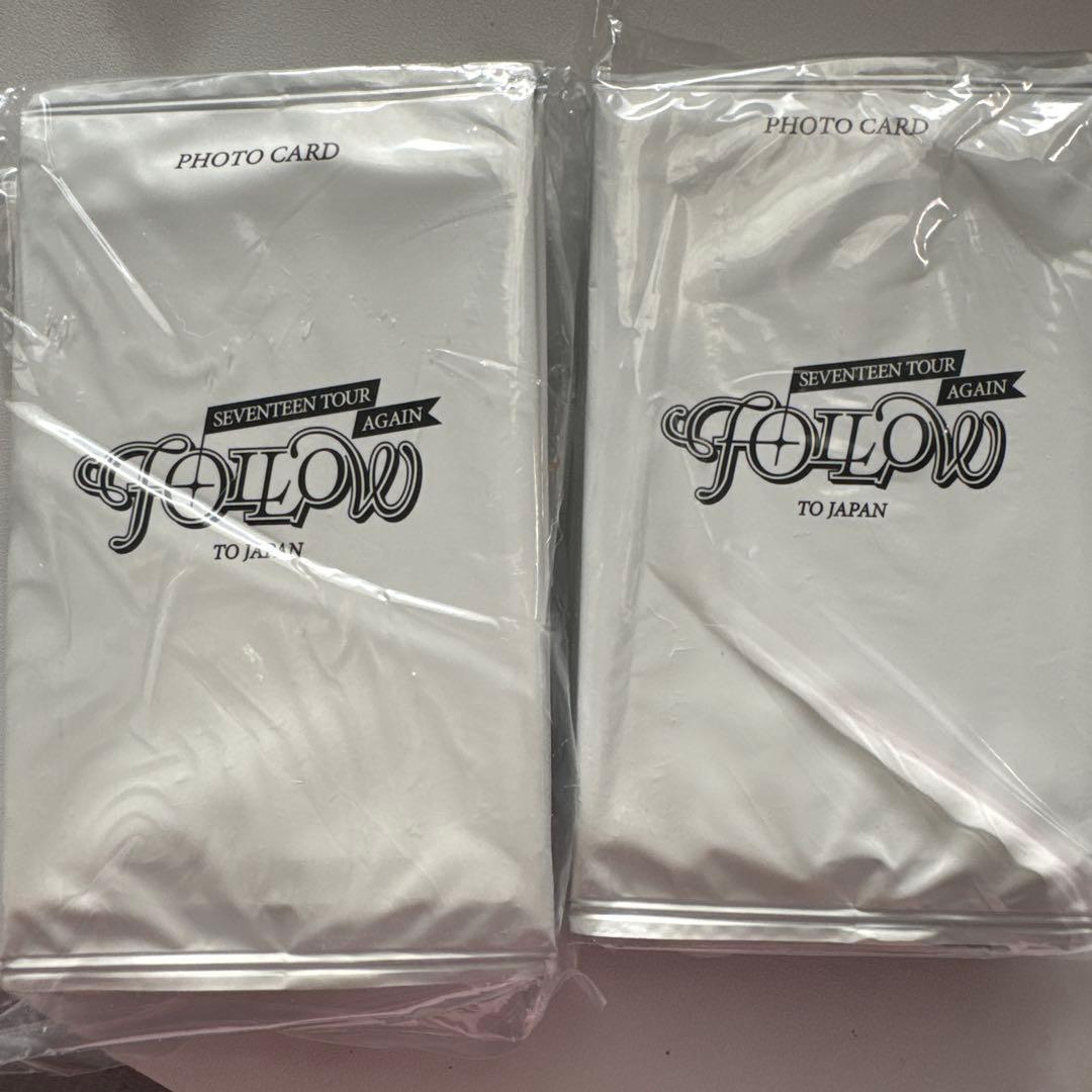 seventeen follow to japanトレカ 新品 未開封 20枚