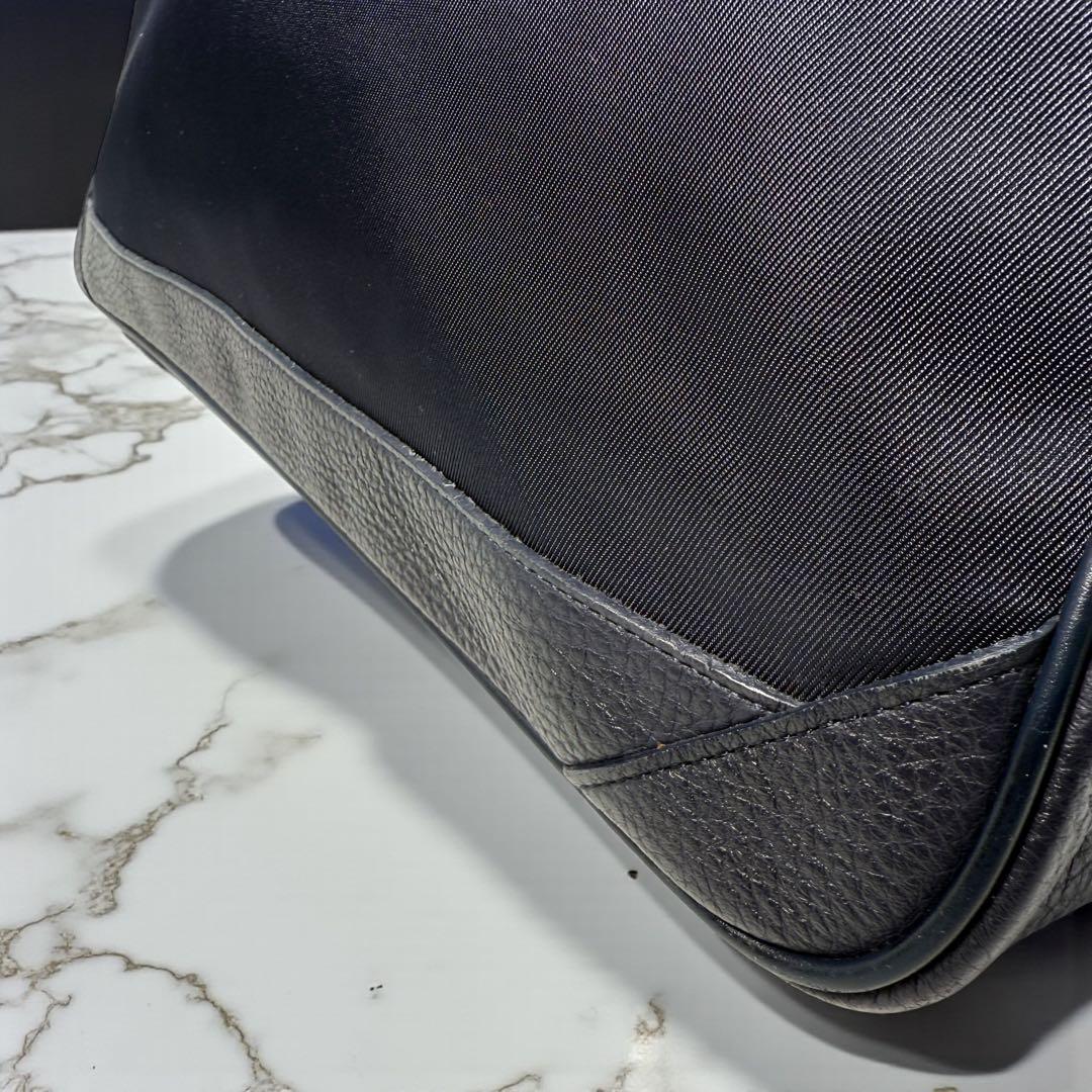 ブラックレーベルクレストブリッジ トートバッグ ノバチェック A4可 金具