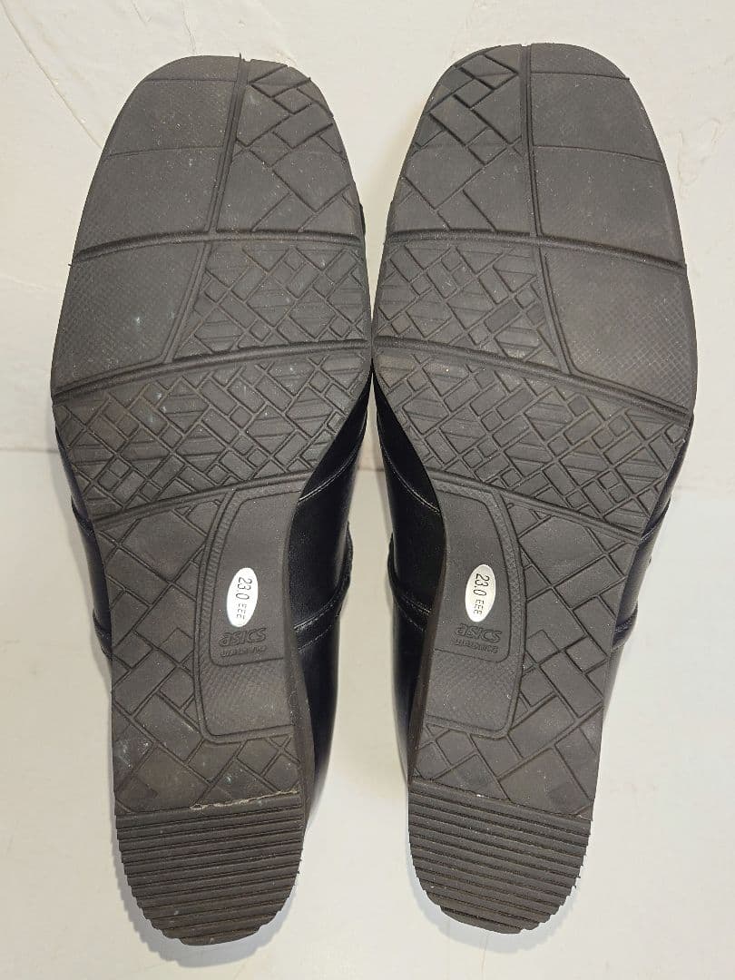 pedalaペダラ asicsアシックス 本革レザーパンプス walking