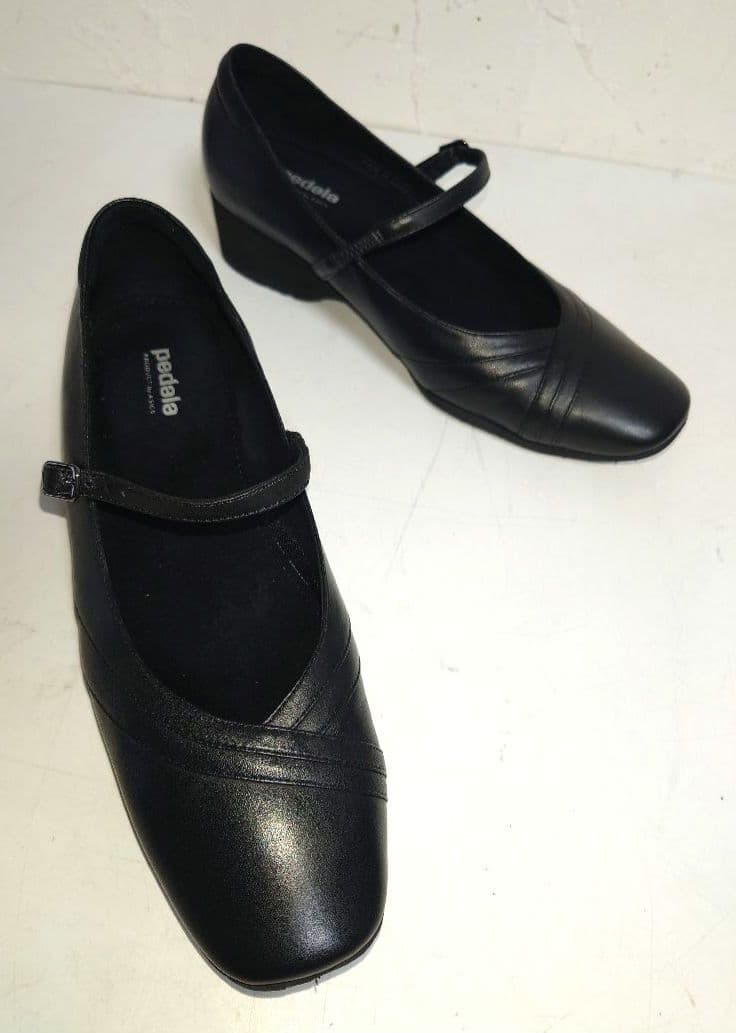 pedalaペダラ asicsアシックス 本革レザーパンプス walking