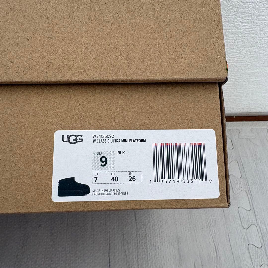 【希少】 ugg アグ クラシック ウルトラ ミニ プラットフォーム