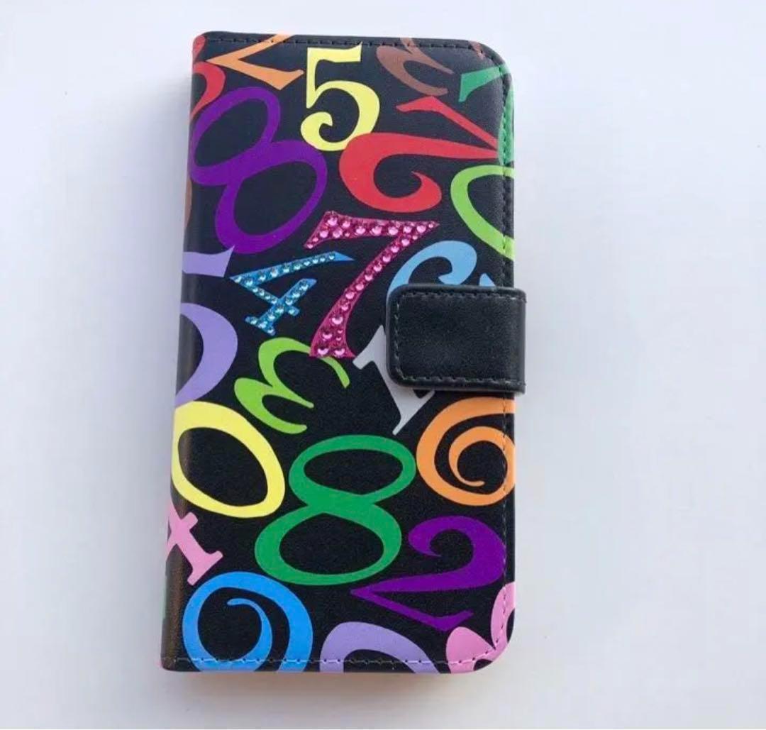 オリジナル　iPhone15ケースSE3 13 14 数字モード系　管理D-2