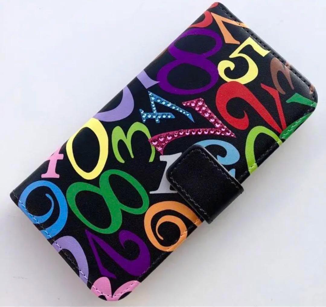 オリジナル　iPhone15ケースSE3 13 14 数字モード系　管理D-2