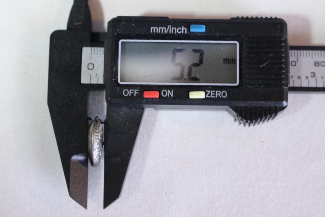 40s　スウィートハートジュエリー　WW2　シルバー　石　青　　大戦　勿忘草