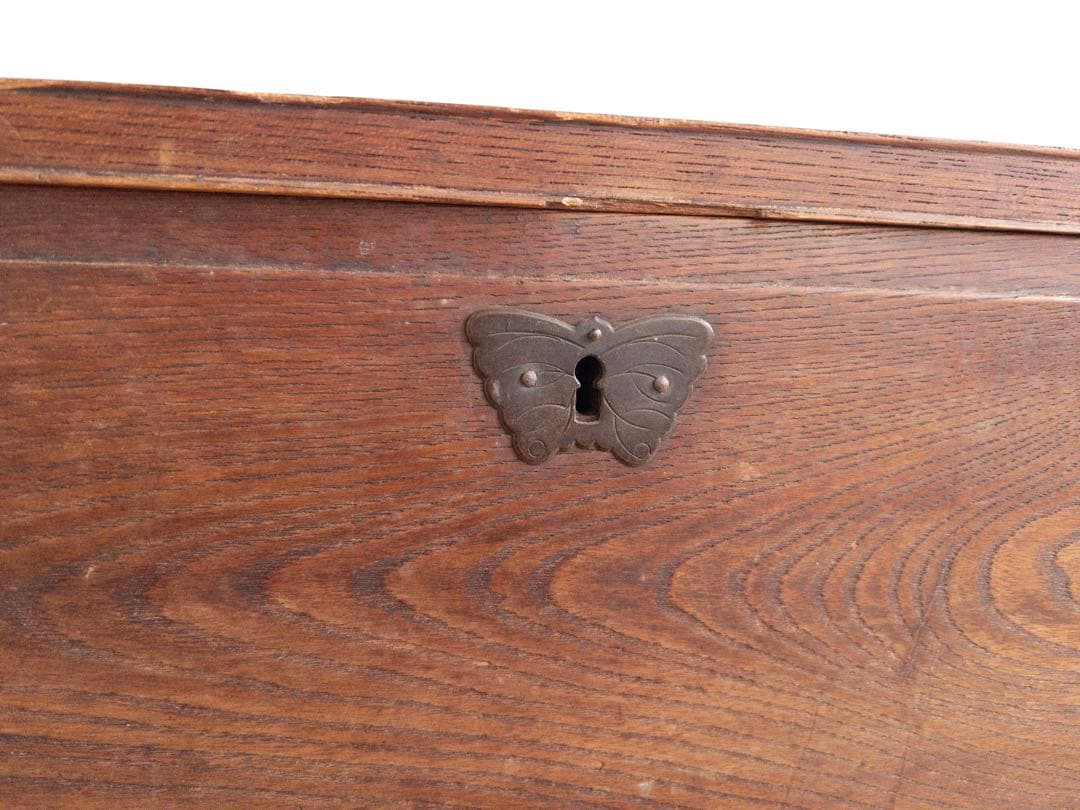 木製　二段チェスト　引き出し　和箪笥　古道具　サイドボード　収納棚