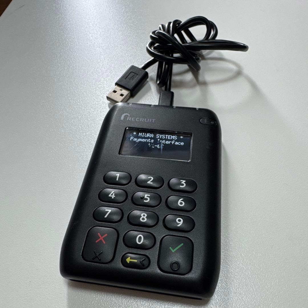 すぐ使えるリクルート　クレジットカードリーダープリンターセット