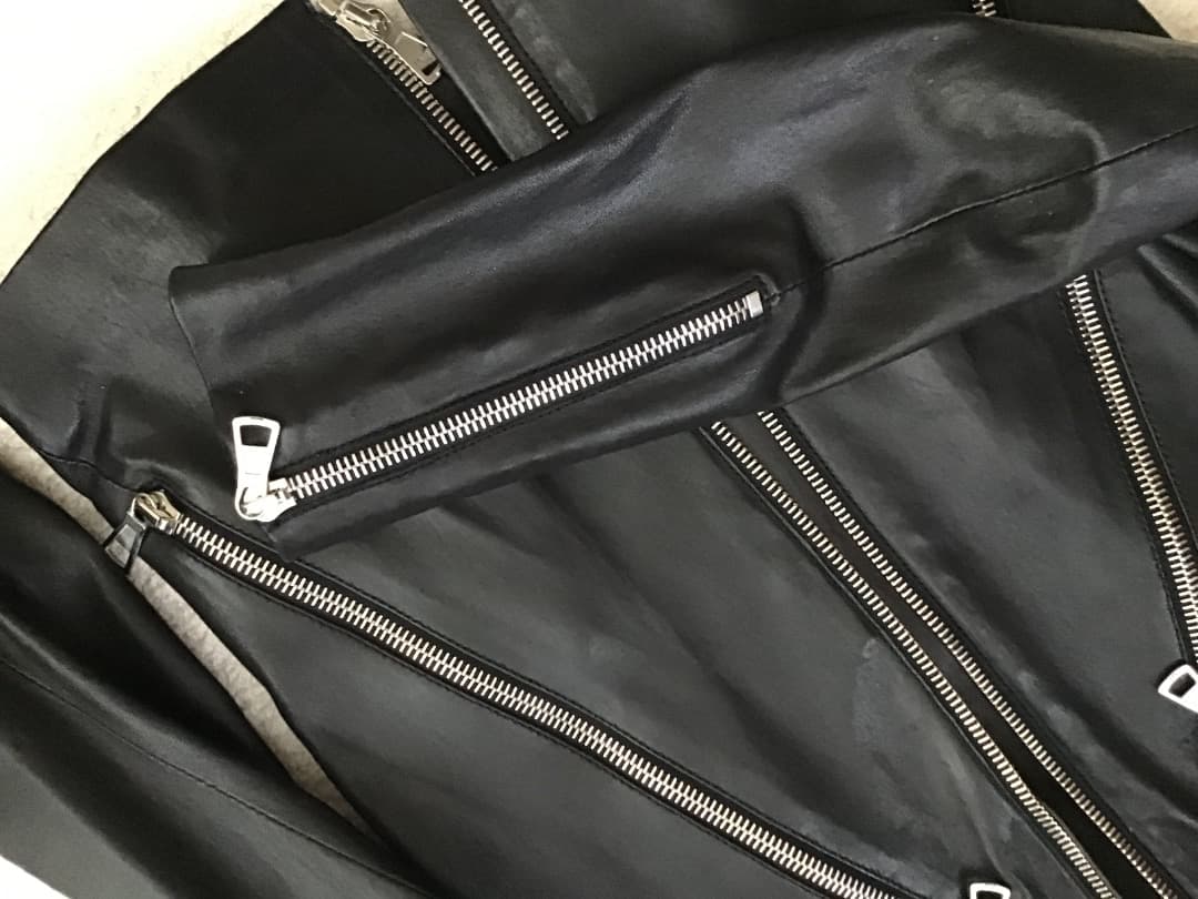 Martin Margiela マルタン・マルジェラ　ハの字レザーライダース