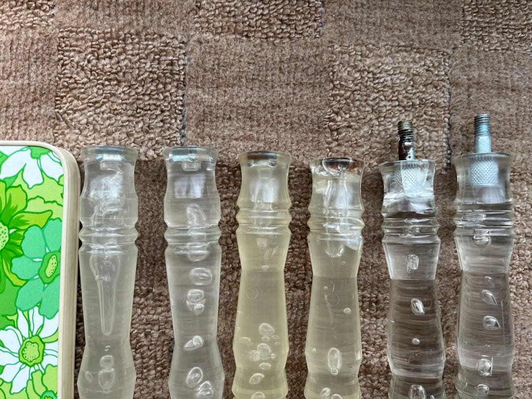 花柄 サイドテーブル 花台 飾り棚 レトロポップ 昭和レトロ