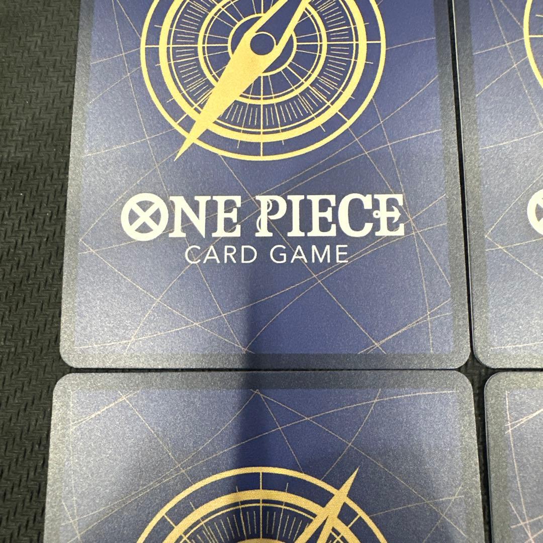 鬼気 九刀流 阿修羅 抜剣 亡者戯　パラレル　ワンピースカード 極美品 4枚