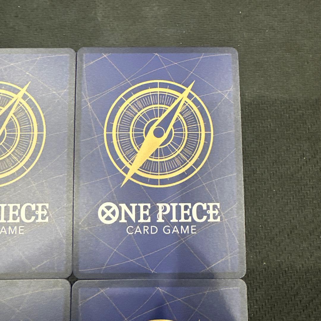 鬼気 九刀流 阿修羅 抜剣 亡者戯　パラレル　ワンピースカード 極美品 4枚